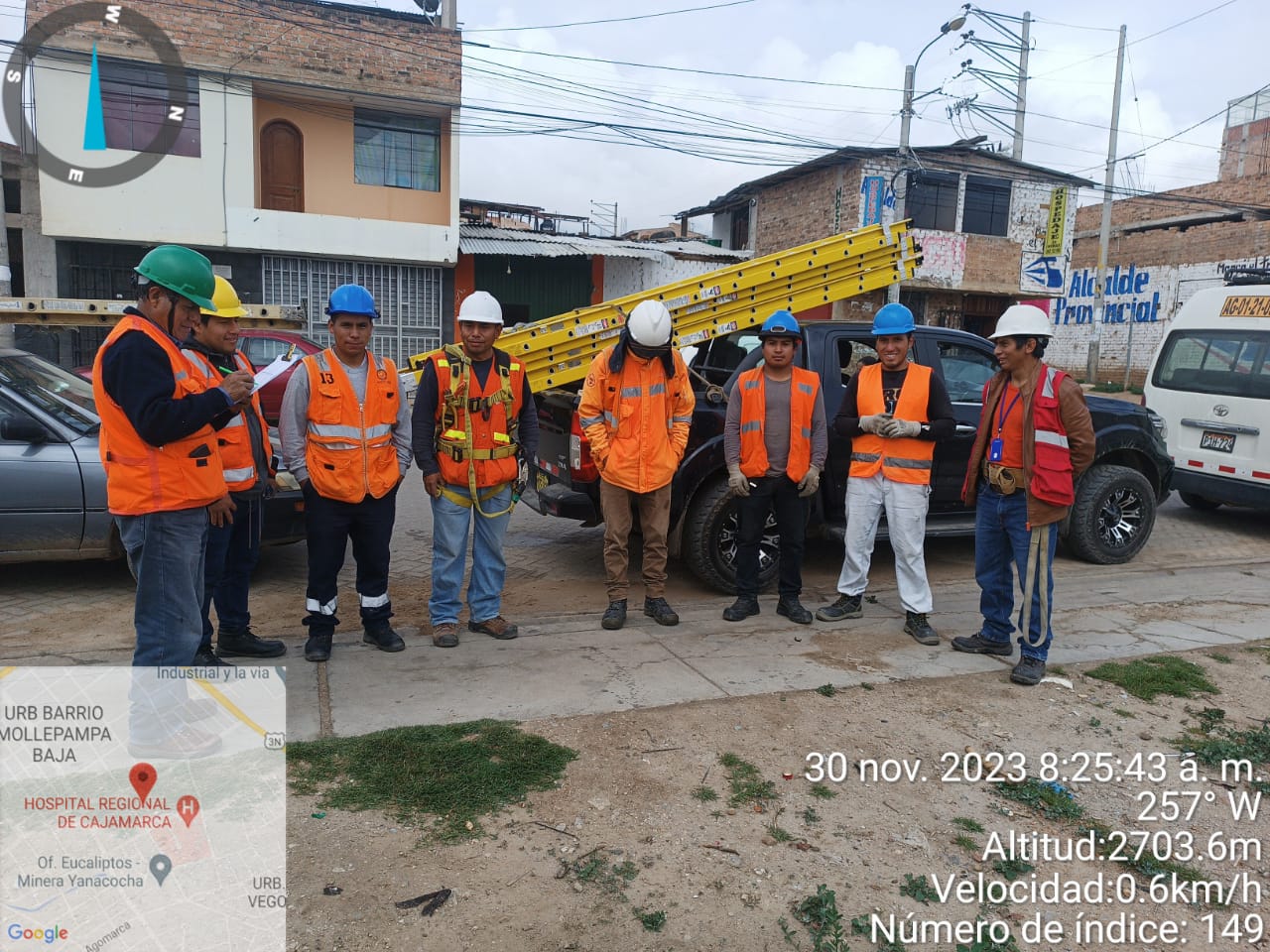 Equipo CERATEL en campo